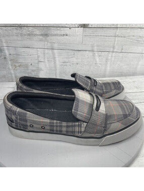 Nike 6.0 Balsa Loafer SB Womens Slip-On Skateboard Shoes Sz 8.5 Gray